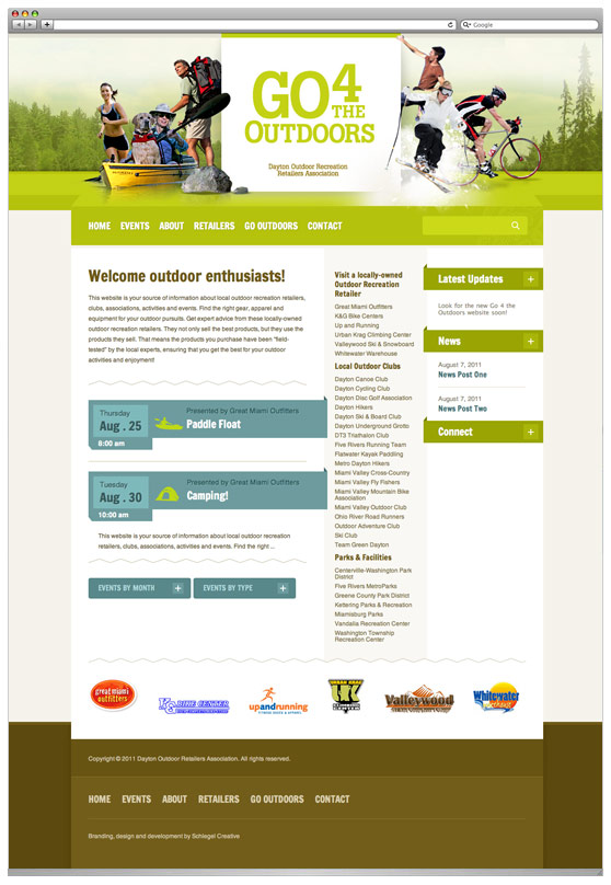Go 4 the Outdoors Website